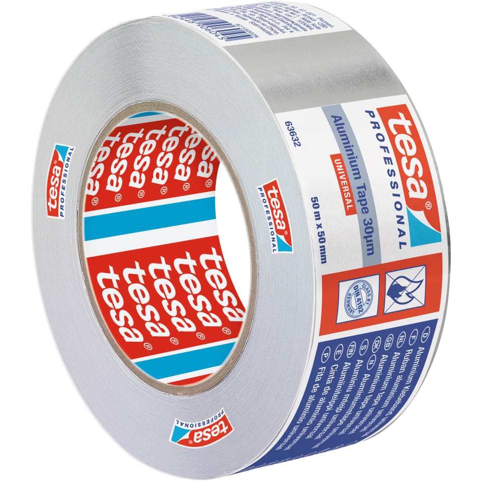 Aluminium Foil Tape 50M x 50mm 30μm